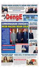 MANİSA'DA DENGE