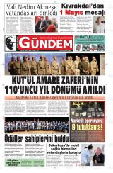 DÜNDEN BUGÜNE GÜNDEM